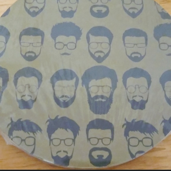 Bearded Bespeckled Coasters - Picture 1 of 2